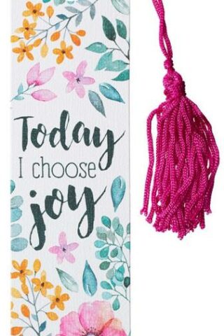 6006937138865 Today I Choose Joy Tassel Bookmark