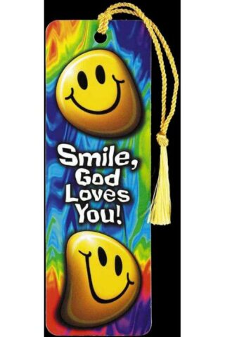 603799004121 Smile God Loves You Tassel Bookmark