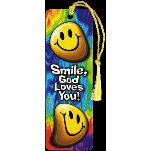 603799004121 Smile God Loves You Tassel Bookmark