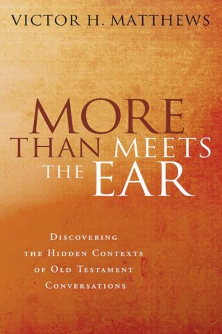 9780802803849 More Than Meets The Ear