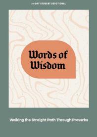 9781087767420 Words Of Wisdom Teen Devotional