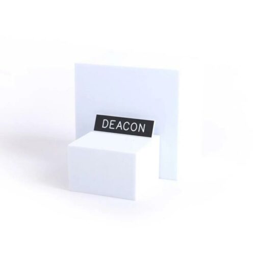 788200797271 Deacon Engraved Plastic Badge