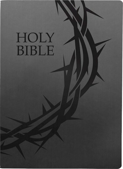 9798887692074 Sword Bible Large Print Crown Of Thorns Design