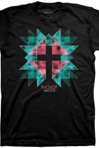 612978643273 Spirit Lead Me Cross (Medium T-Shirt)