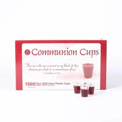 788200564729 Clear Communion Cups 1000 Pack