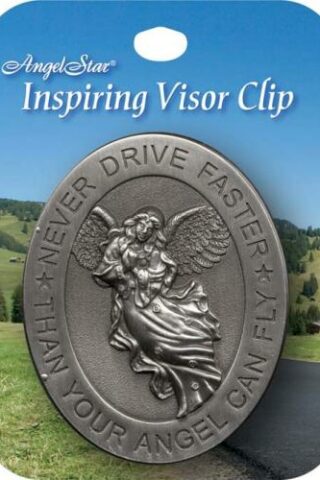 798890157255 Never Drive Faster Visor Clip