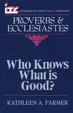 9780802801616 Proverbs And Ecclesiastes