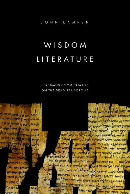 9780802843845 Wisdom Literature