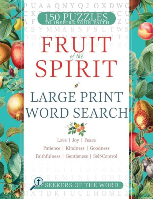 9798887693361 Fruit Of The Spirit Large Print Word Search (Large Type)