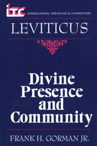 9780802801104 Leviticus : Divine Presence And Community