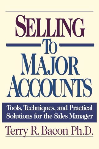 9780814410110 Selling To Major Accounts