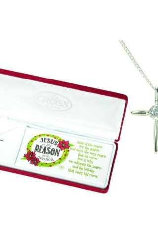 603799403375 Jesus Is The Reason For The Season Cross CZ