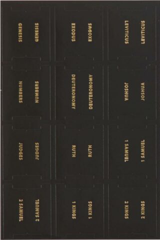 1220000323629 Bible Indexing Tabs for Men & Women: Self Adhesive Pre-cut Index Labels