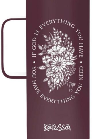 612978654187 God Is Everything Stainless Steel Mug With Handle