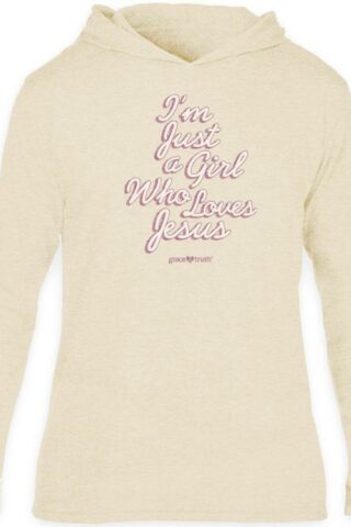 612978657003 Grace And Truth Just A Girl Hooded (Small T-Shirt)