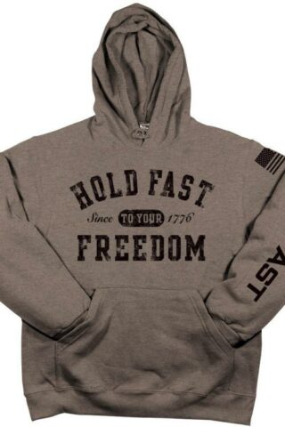612978657461 Hold Fast Freedom Crest Hoody