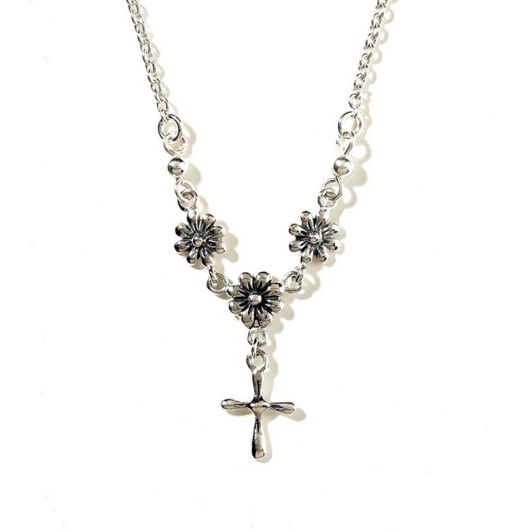 714611137559 Daisy Heart Cross