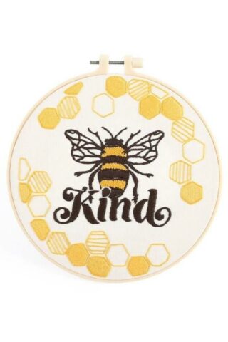 788200603114 Embroidery Kit Bee Kind