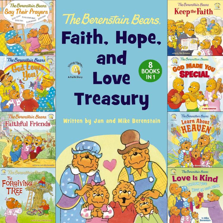 9780310178477 Berenstain Bears Faith Hope And Love Treasury