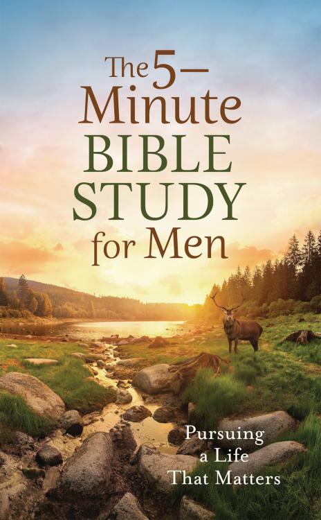 9798891512702 5 Minute Bible Study For Men Pursuing A Life That Matters