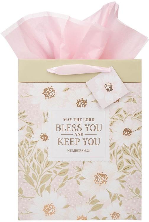 1220000721722 Large Portrait Inspirational Scripture Gift Bag