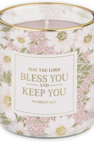 1220000722064 Bless And Keep You Cactus Blossom And Coconut Scented Candle In Glass Jar N