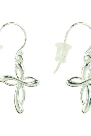 603799783545 Ribbon Cross (Earring)