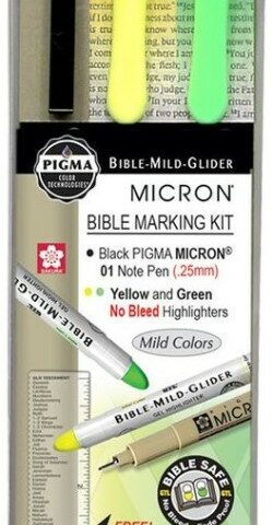 634989981540 Mild Glider Mini Marking Kit Green Yellow Black