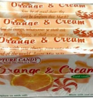 641520044749 Orange And Cream Hard Candy Roll