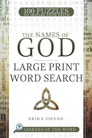 9798887696249 Names Of God Large Print Word Search (Deluxe)