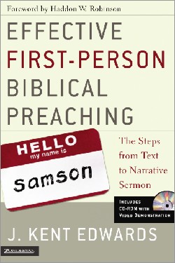 9780310263098 Effective First Person Biblical Preaching