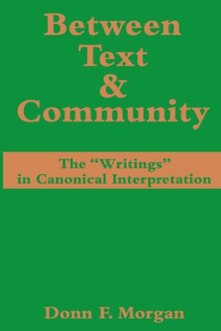 9780800624064 Between Text And Community